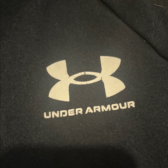 Under Armour Kids Navy Hoodie - Picture 3 of 5